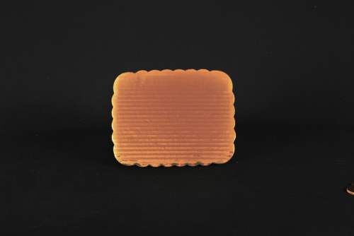 Southern 10x8 Gold Cake Pad Single Wall Scalloped Pack 200