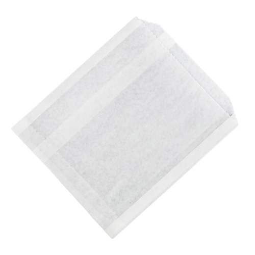 #25--6.5x1x8in White Bag