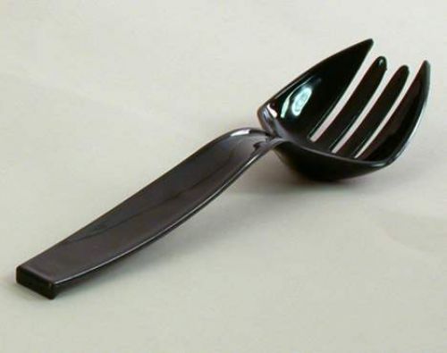 9" Black Serving Fork