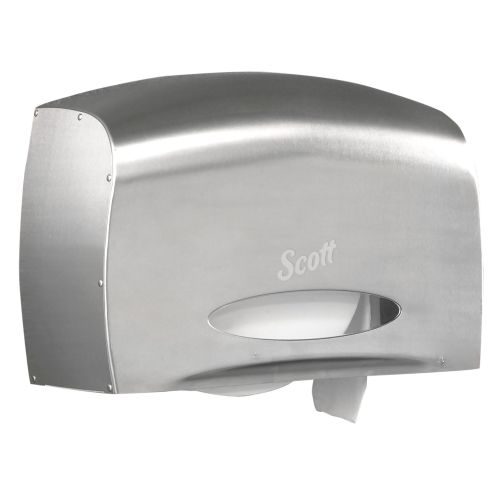 Scott Pro Jumbo Roll (JRT) Coreless Toilet Paper Dispenser (09601), Stainless Steel