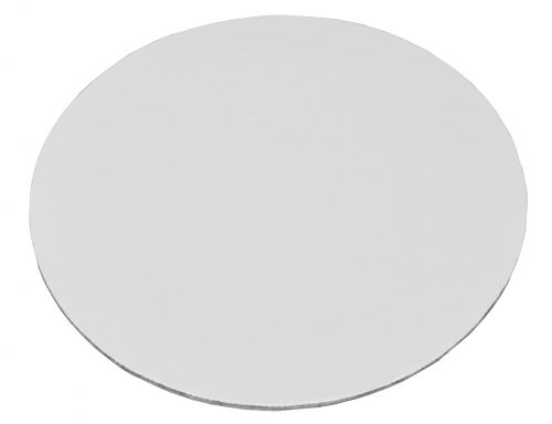 BX11205 7" Corrugated Single Wall Cake and Pizza Circle, Greaseproof, White (Case of 100)