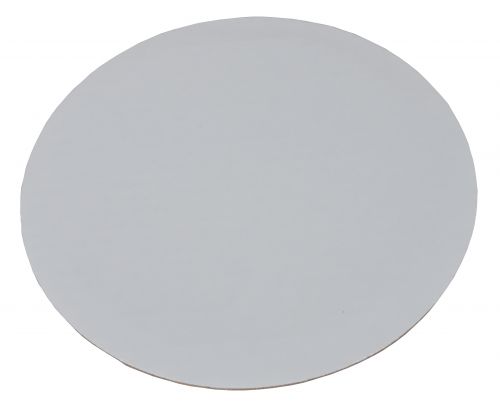 BX11213 9" Corrugated Single Wall Cake and Pizza Circle, Greaseproof, White (Case of 100)