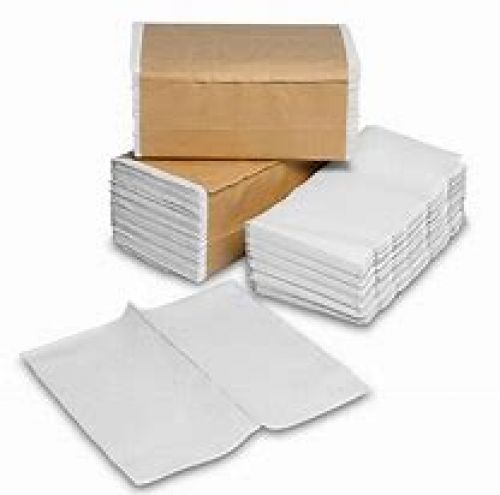 1/4 Fold Creped Sonterra Towel 12''x13'', Pack, White (50 Per Pack, 20 Packs)