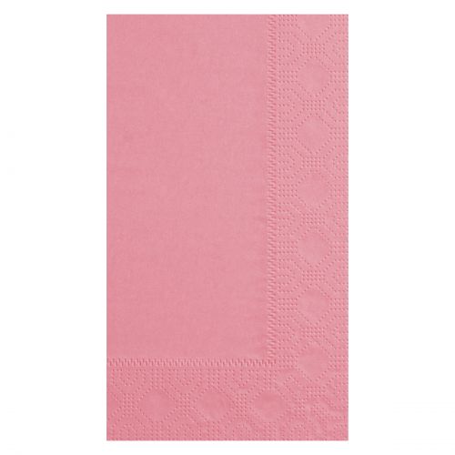 15" X 17" Dusty Rose Dinner Napkin
