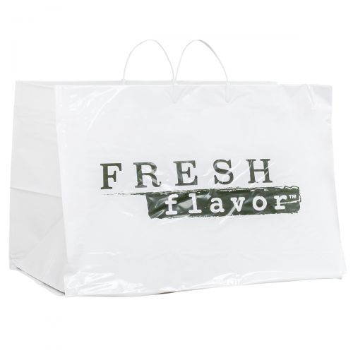 22x14x15x14 Rigid Handled Shopper Fresh Flavor,pack=50