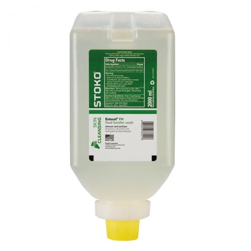 Stoko ESTESOL Food Handlers E2 Soap 2000ml SOFTBOTTLE Pack 6