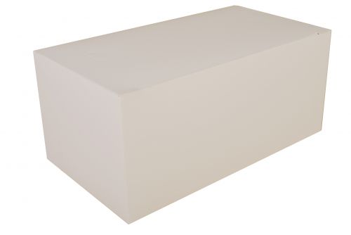 BX2757 Paperboard White Dinner Carry-Out Box, Tuck Top, 9" Length x 5" Width x 4" Height (Case of 250)
