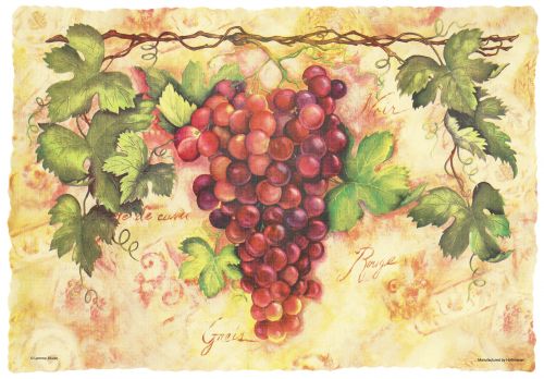 Grapes Print Placemat