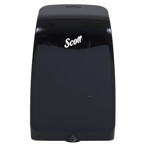 Scott MOD Electronic Touchless Cassette Skin Care Dispenser (32504), 1.2 Liter, Smoke (Black), 1/Case