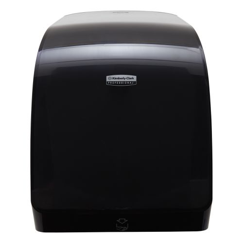 Kimberly Clark Professional MOD Electronic Hard Roll Towel Dispenser (34348), 12.66" x 16.44" x 9.18", Smoke (Black), 1/Case