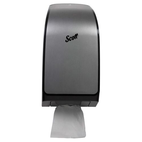 Scott Control MOD Hygienic Bathroom Tissue Dispenser, 7.0x5.725x13.339, For Scott Control & Cottonelle Toilet Paper, Faux Stainless Steel, 1/Case