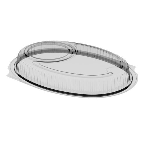Clear Deep Vented Microwaveable Lid