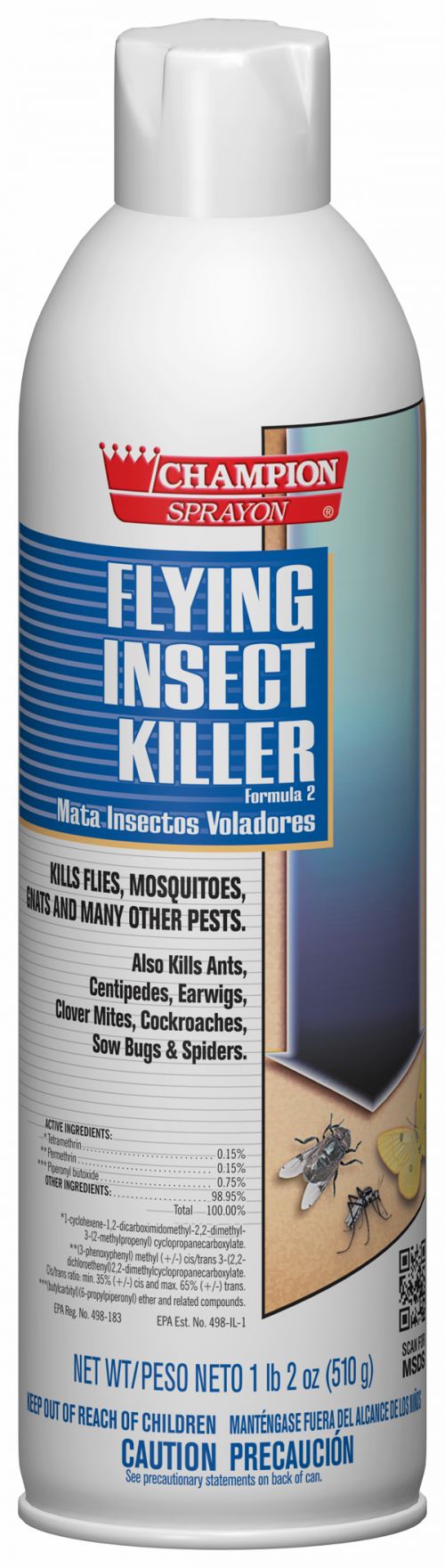 Chase Aerosol Flying Insect Killer Pack 12/18oz