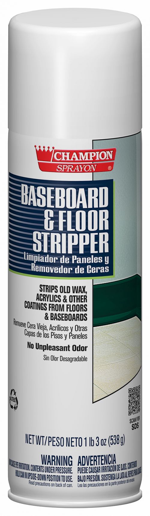 Chase Aerosol Baseboard & Floor Stripper Pack 12/19oz
