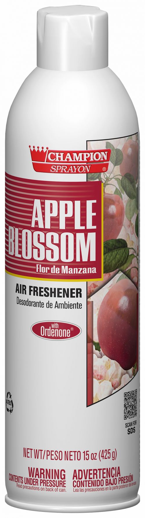 Chase Aerosol Water-based Freshener Apple Blossom Pack 12/20oz