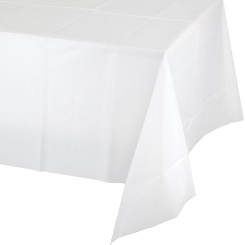 54x108 White Table Cover