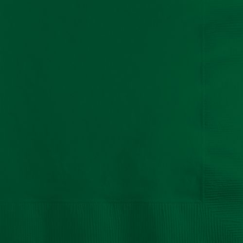 3Ply Bev Napkin Hunter Green