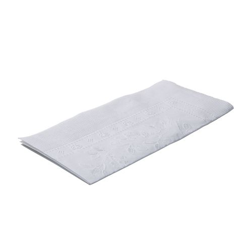 1/8 Fold 2-Ply Dinner Napkins 15''x16'', Pack, White (188 Per Pack, 16 Packs)