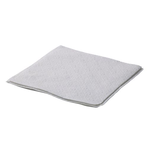 1/4 Fold 1-Ply Luncheon Napkins 11''x12.75'', Pack, White (500 Per Pack, 12 Packs)