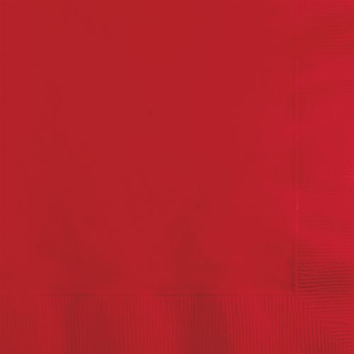 10X10 CLASSIC RED BEV NAP 12/50pk.
