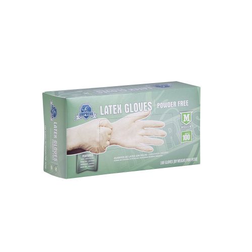 Empress Latex Gloves Powder Free Medium Pack 10 / 100 cs
