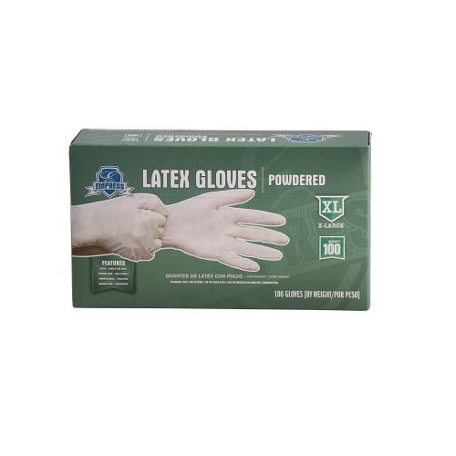 Empress Latex Gloves Powdered Extra Large Pack 10 / 100 cs