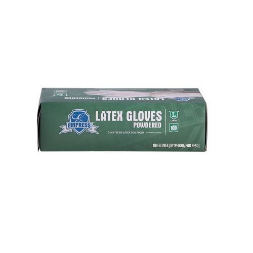 Empress Latex Gloves Powdered Large Pack 10 / 100 cs