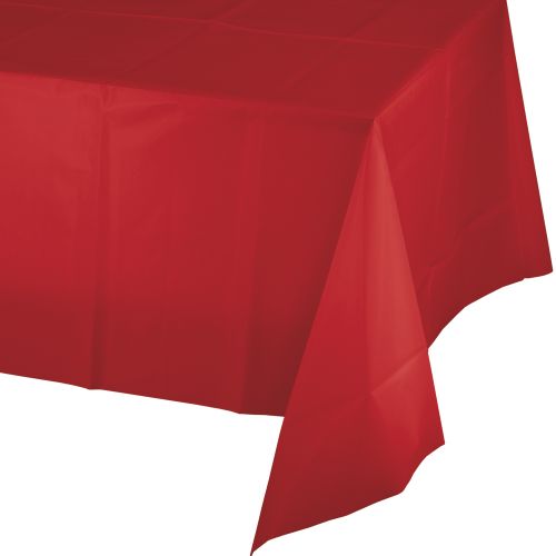54x108 Classic Red Poly Table