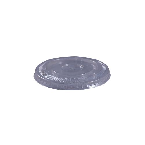 Empress Flat Straw Slot Lid Fits 9 oz Squat & 12oz Tall PET Cup Pack 20 / 50 cs