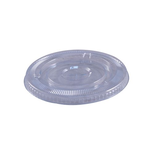 Lid, Flat Straw Slot, Empress, Fits 12oz-24oz PET Cups, Clear, 1000/cs