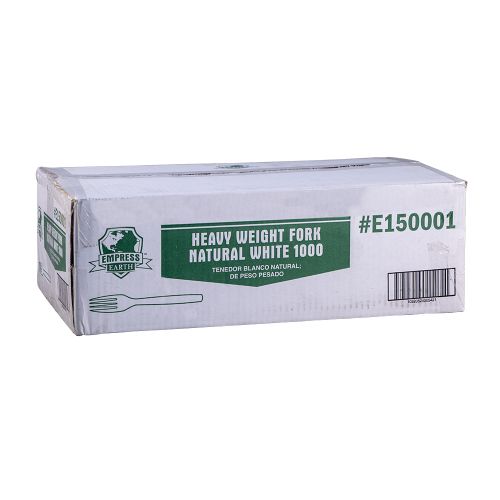Empress EArth Heavy Weight Fork Natural Bio-Blend Bulk Pack 1000 / cs