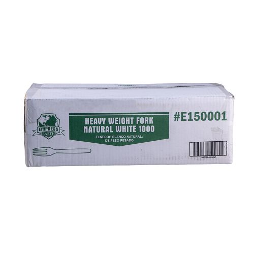 Empress EArth Heavy Weight Fork Natural Bio-Blend Bulk Pack 1000 / cs