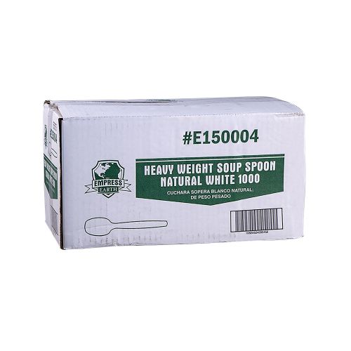 Empress EArth Heavy Weight Soupspoon Natural Bio-Blend Bulk Pack 1000 / cs