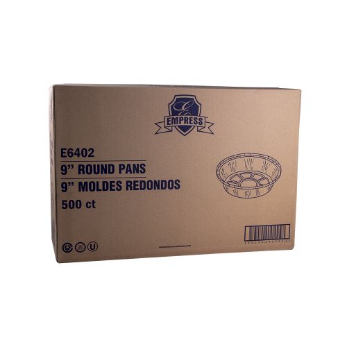 Empress Round Foil Pan 9 Pack 500 / cs