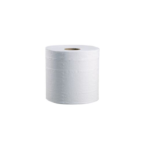 2-Ply Centerpull Paper Towel Roll, 600 Sheets, White (6 Rolls)