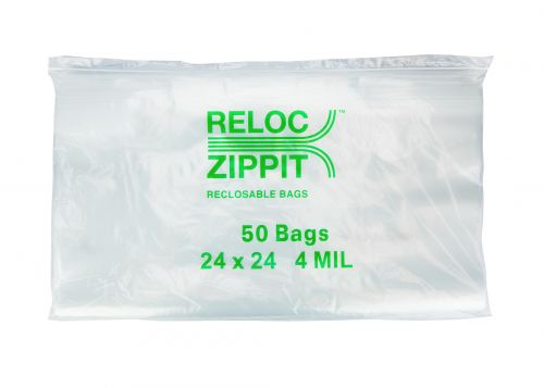 Fantapak 24x24in Reclose Bag 4 Mil Pack 200