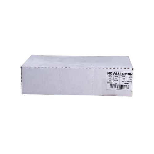 33 Gal. High Density Interleaved Can Liner 33''x39'' 60 lb. Dry Cap., Clear (25 Per Roll, 10 Rolls)