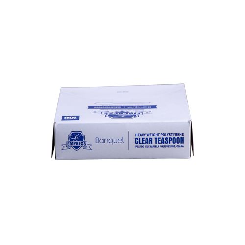 Empress Banquet Heavy Weight Teaspoon PS Clear Boxed Pack 10 / 100 cs