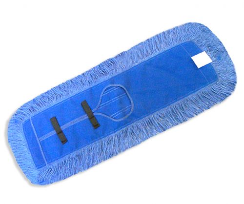 5" X 72" Blue Tuffted Dust Mops