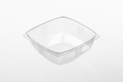 48 oz Clear Square Bowl