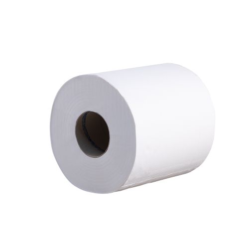 2-Ply Centerpull Paper Towel Roll 8''x10'', 500 Sheets, White (6 Rolls)