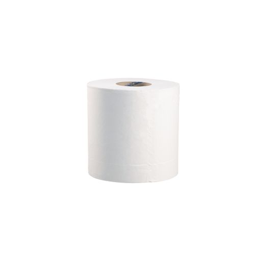 2-Ply Centerpull Paper Towel Roll 8''x10'', 500 Sheets, White (6 Rolls)
