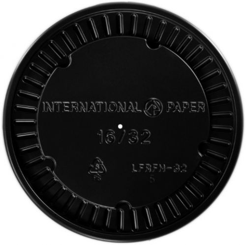 16 oz Black Soup Lid