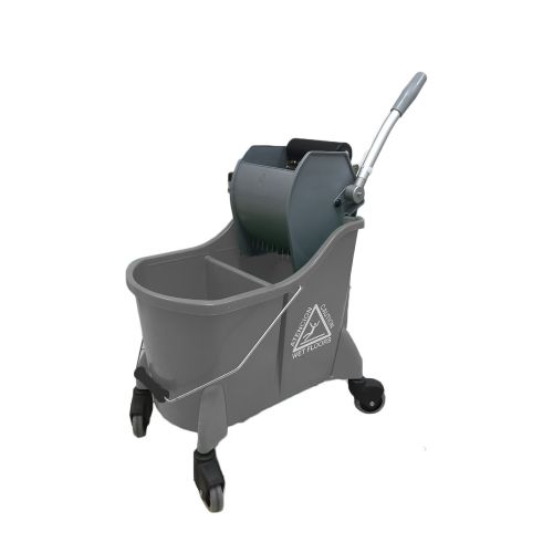 GRAY 35QT DUAL CAVITY MOP BUCK