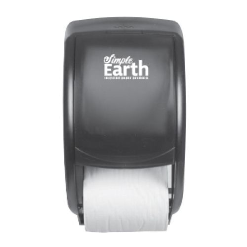 Simple Earth Small Roll Double Roll Tissue Dispenser Smoke Pack 1 / EA