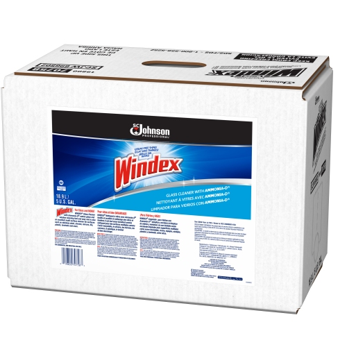 Windex Blue Glass Cleaner 5 Gallon Pack 1 / cs