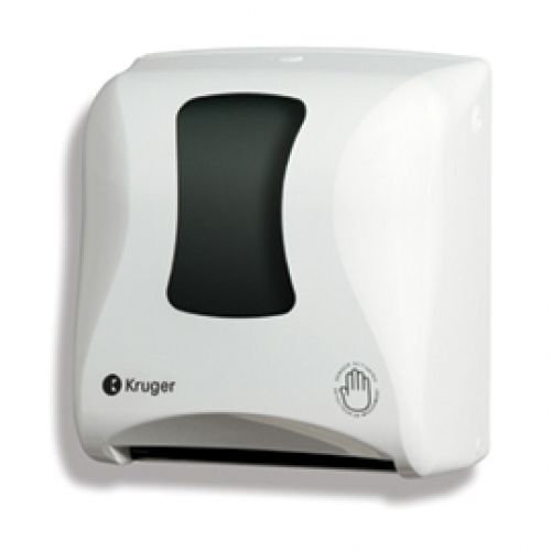 Mini-Titan Roll Towel Dispenser White Touchless / Electronic Pack 1 / EA