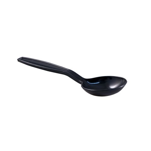 Empress Bistro Medium Weight Soupspoon PS Black Bulk Pack 1000 / cs