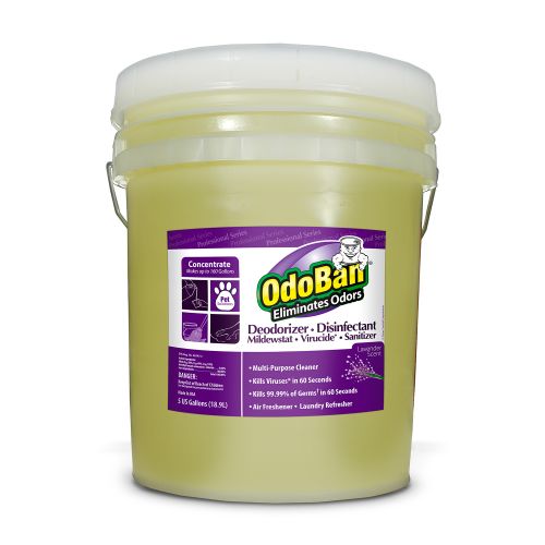OdoBan Deodorizer & Disinfectant Concentrate Lavender 5 Gallon Pack 1 / EA