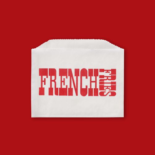 Fischer Stock Printed French Fry Bag